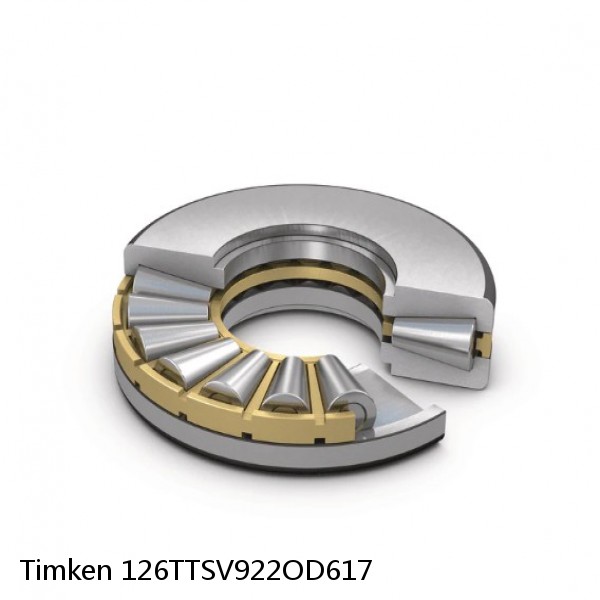 126TTSV922OD617 Timken Cylindrical Roller Bearing #1 small image