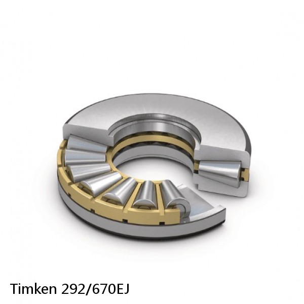 292/670EJ Timken Thrust Cylindrical Roller Bearing #1 small image