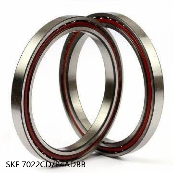 7022CD/P4ADBB SKF Super Precision,Super Precision Bearings,Super Precision Angular Contact,7000 Series,15 Degree Contact Angle #1 image