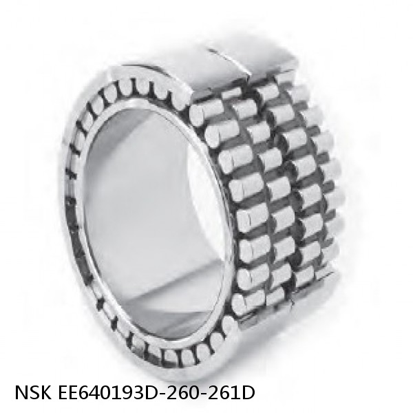 EE640193D-260-261D NSK Four-Row Tapered Roller Bearing #1 image
